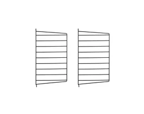 Nástěnný panel String Wall 50 x 30, 2 ks, black