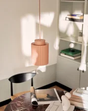 Závěsná lampa Donna 18, blush