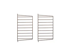 Nástěnný panel String Wall 50 x 30, 2 ks, brown
