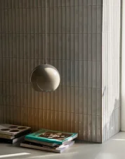 Závěsné svítidlo Topan VP6, grey beige
