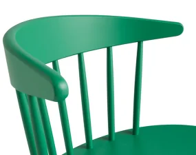 Židle J104, jade green