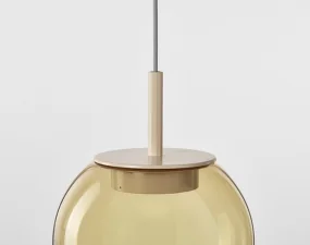 Závěsné svítidlo Orbis 300 PC1290, amber / ochre matte