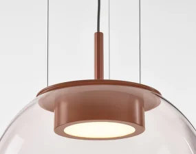 Závěsné svítidlo Orbis 500 PC1291, light pink / pink matte
