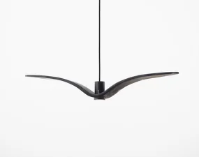 Závěsné svítidlo Night Birds Pendent PC962, smoke grey Brokisglass