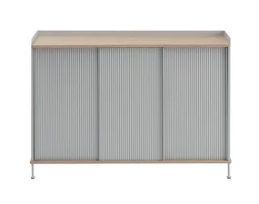 Komoda Enfold Sideboard 148x85, oak/grey