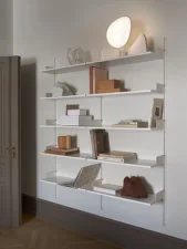 Policová sestava Library Shelf 1900, oak/black