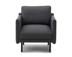 Křeslo Rar Armchair, dark grey