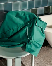 Pyžamová košile Outline Short Sleeve S/M, emerald green