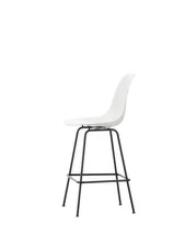 Barová židle Eames Plastic Low, white