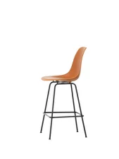 Barová židle Eames Plastic Low, rusty orange