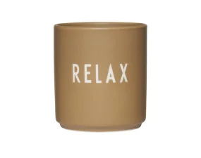 Hrnek Favourite s nápisem Relax