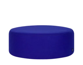 Pouf Folk Wide, blueberry pie wool
