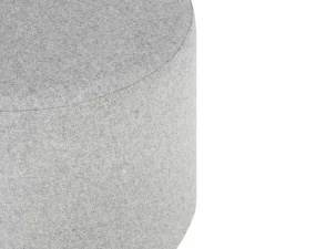 Pouf Folk Wide, univerzal grey wool