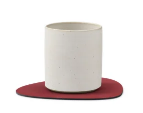Podložka pod skleničku Curve Nupo, red