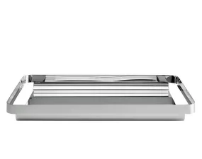 Podnos Unio Tray 32x22, polished stainless steel