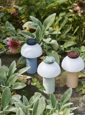 Přenosná stolní lampa PC Portable, slate blue