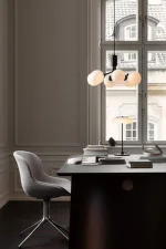 Lustr Apiales 6, satin black/opal