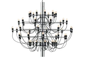 Lustr 2097/50 Clear Bulbs, chrome