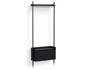 Policový systém Pier kombinace 1001, black