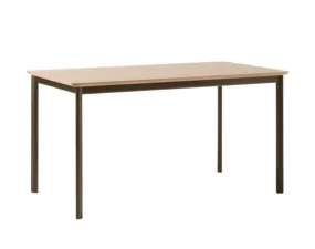 Jídelní stůl Drip HW115, bronzed/lacquered oak