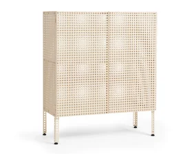 Skříňka Perforated Cabinet Floor Medium, eggshell