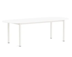 Stůl Annex Oblong 240x95, cream white/white laminate