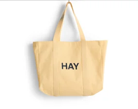 Plátěná taška Shopper Bag M, soft yellow