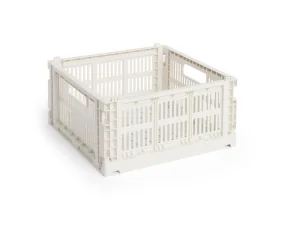 Úložný box Colour Crate Square M, off-white