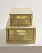 Úložný box Colour Crate L, light yellow