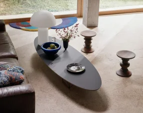 Konferenční stolek Elliptical Table ETR, black