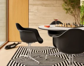 Židle Eames DAL, deep black