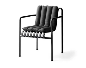 Prošívaný podsedák Palissade Dining Armchair Soft Quilted Cushion, anthracite