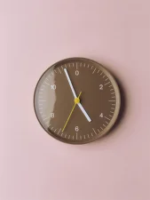 Nástěnné hodiny Wall, brown