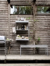 Venkovní policová sestava String Outdoor F, galvanized