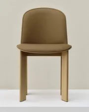 Židle Chisel 65, lacquered oak / Grano cognac