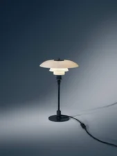 Stolní lampa PH 3/2, glossy deep blue