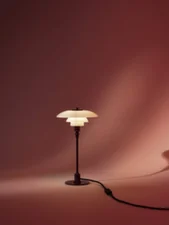 Stolní lampa PH 2/1, glossy burgundy