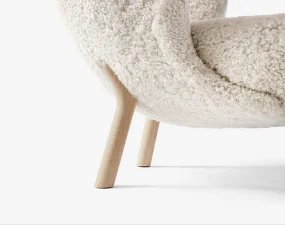 Sofa Little Petra VB2, oak / sheepskin