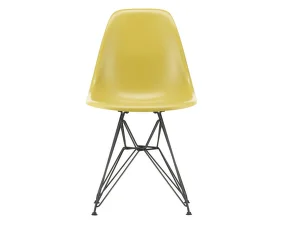 Židle Eames Fiberglass DSR, ochre light