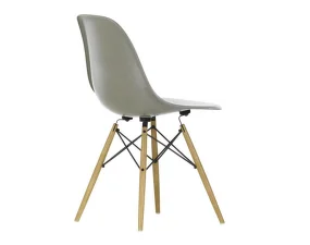 Židle Eames Fiberglass DSW, raw umber/ash