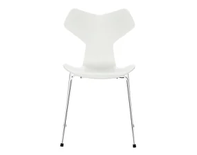 Židle Grand Prix™, white / chrom