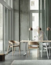 Stůl 70/70, 225 cm, oak/white