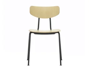 Židle Moca, natural oak seat / basic dark base