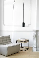 Odkládací stolek Monolit, oak/black