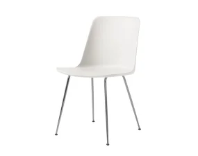 Židle Rely HW6, chrome/white