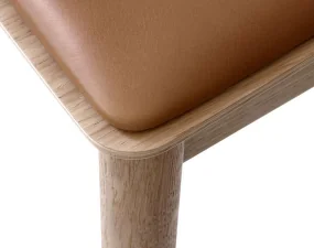 Židle Betty TK3, oak / Cognac Aniline Leather