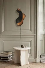 Nástěnná lampa Oyster, black