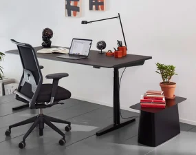 Odkládací stolek Metal Side Table L, black