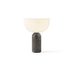 Přenosná lampa Kizu, Gris du Marais marble