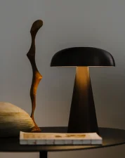 Přenosná lampa Como, black